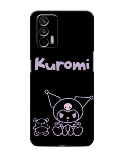 Чохол для Realme 7 Pro з картинкою «Kuromi — чорний мінімалізм» Чохол для Realme 7 Pro з картинкою «Kuromi — чорний мінімалізм»