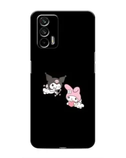 Чохол для Realme 7 Pro з картинкою «My Melody та Kuromi»