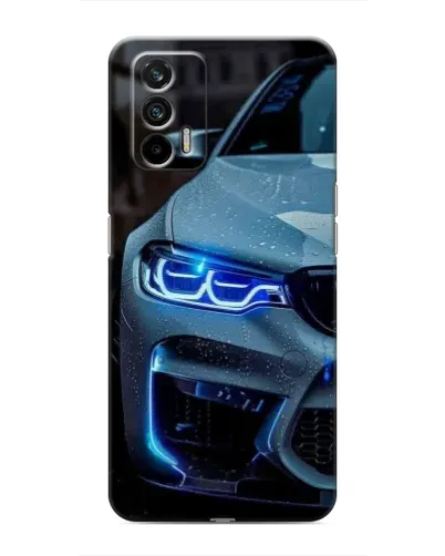 Чохол для Realme 7 Pro з картинкою «Погляд BMW з синіми фарами» Чохол для Realme 7 Pro з картинкою «Погляд BMW з синіми фарами»