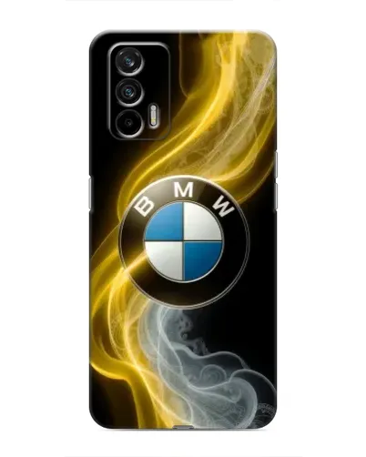 Чохол для Realme 7 Pro з картинкою «Золотистий дим BMW» Чохол для Realme 7 Pro з картинкою «Золотистий дим BMW»