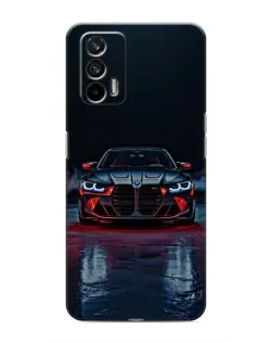 Чохол для Realme 7 Pro з картинкою «BMW на мокрій дорозі»