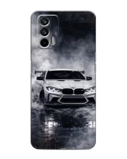 Чохол для Realme 7 Pro з картинкою «BMW крізь туман»