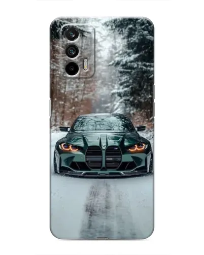 Чохол для Realme 7 Pro з картинкою «BMW у зимовому лісі» Чохол для Realme 7 Pro з картинкою «BMW у зимовому лісі»
