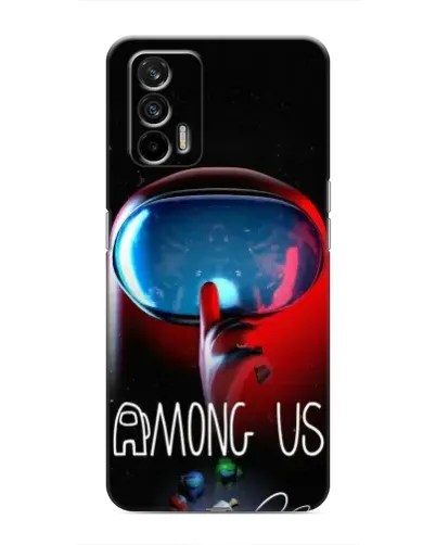 Чохол для Realme 7 Pro з картинкою «Червоний імпостер — макро» Чохол для Realme 7 Pro з картинкою «Червоний імпостер — макро»