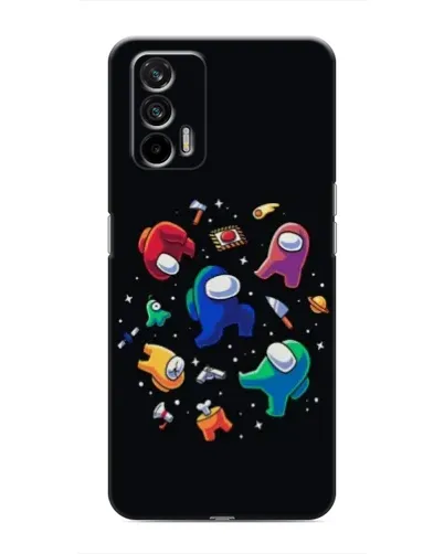 Чохол для Realme 7 Pro з картинкою «Among Us космос» Чохол для Realme 7 Pro з картинкою «Among Us космос»