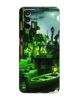 Чохол для Realme 7 Pro з картинкою «Minecraft лісовий пейзаж» Чохол для Realme 7 Pro з картинкою «Minecraft лісовий пейзаж»