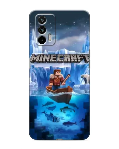 Чохол для Realme 7 Pro з картинкою «Minecraft льодянийсвіт» Чохол для Realme 7 Pro з картинкою «Minecraft льодянийсвіт»