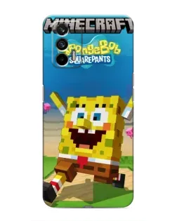 Чохол для Realme 7 Pro з картинкою «Губка Боб Minecraft» Чохол для Realme 7 Pro з картинкою «Губка Боб Minecraft»