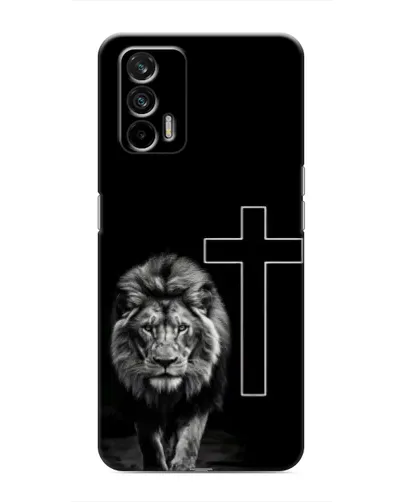 Чохол для Realme 7 Pro з картинкою «Лев та Хрест» Чохол для Realme 7 Pro з картинкою «Лев та Хрест»