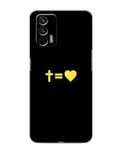 Чохол для Realme 7 Pro з картинкою «Серце та Хрест» Чохол для Realme 7 Pro з картинкою «Серце та Хрест»
