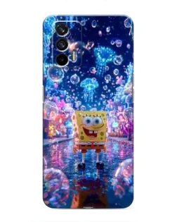 Чехол для Realme 7 Pro с картинкой «Неоновый океан»