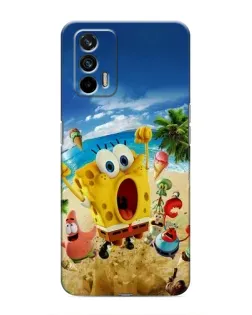 Чехол для Realme 7 Pro с картинкой «Развлечения на пляже»