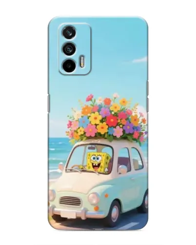 Чехол для Realme 7 Pro с картинкой «Автомобильное путешествие»