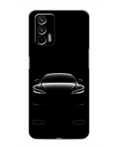 Чохол для Realme 7 Pro з картинкою «Силует Tesla Night» Чохол для Realme 7 Pro з картинкою «Силует Tesla Night»