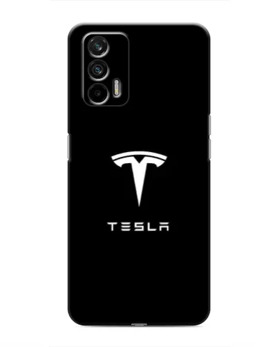 Чохол для Realme 7 Pro з картинкою «Tesla White Logo» Чохол для Realme 7 Pro з картинкою «Tesla White Logo»