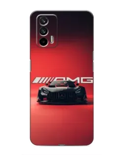 Чохол для Realme 7 Pro з картинкою «Mercedes AMG — червона лінія»