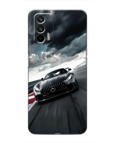 Чохол для Realme 7 Pro з картинкою «Гоночний Mercedes AMG»
