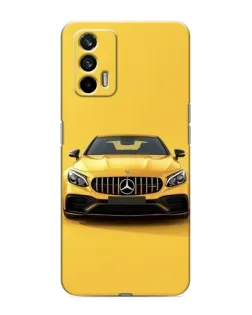 Чохол для Realme 7 Pro з картинкою «Жовтий Mercedes GT»