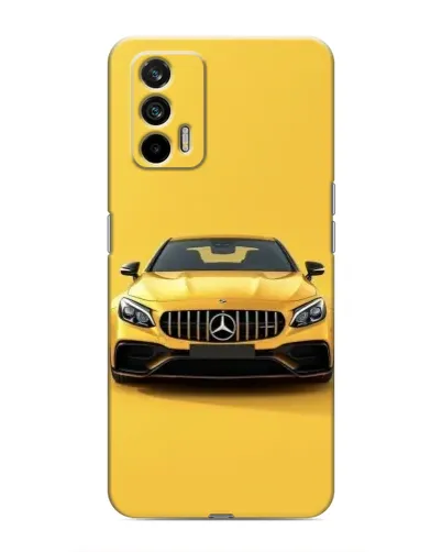 Чохол для Realme 7 Pro з картинкою «Жовтий Mercedes GT»