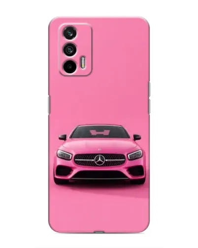 Чохол для Realme 7 Pro з картинкою «Рожевий Mercedes AMG»