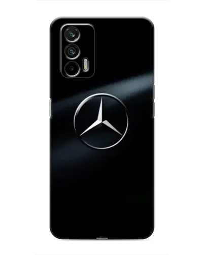Чохол для Realme 7 Pro з картинкою «Mercedes на металі»