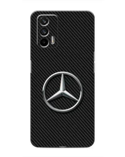 Чохол для Realme 7 Pro з картинкою «Карбоновий Mercedes стиль»