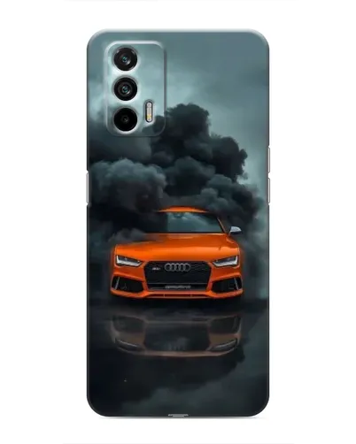 Чохол для Realme 7 Pro з картинкою «Audi у хмарах диму» Чохол для Realme 7 Pro з картинкою «Audi у хмарах диму»