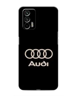 Чохол для Realme 7 Pro з картинкою «Audi — золотий логотип»