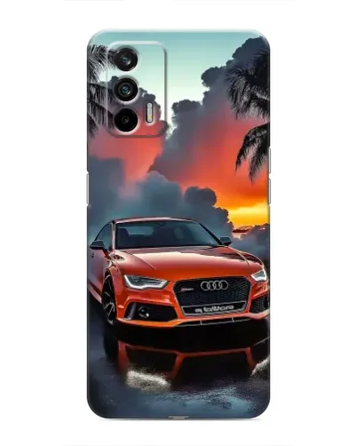 Чохол для Realme 7 Pro з картинкою «Audi — захід сонця» Чохол для Realme 7 Pro з картинкою «Audi — захід сонця»
