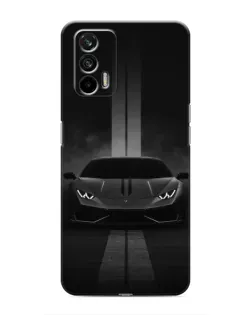 Чохол для Realme 7 Pro з картинкою «Lamborghini симетрія доріг»