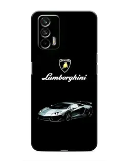 Чохол для Realme 7 Pro з картинкою «Логотип Lamborghini класика»