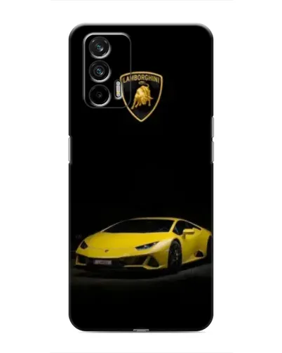 Чохол для Realme 7 Pro з картинкою «Lamborghini жовтий акцент» Чохол для Realme 7 Pro з картинкою «Lamborghini жовтий акцент»