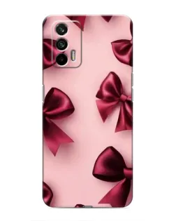 Чохол для Realme 7 Pro з картинкою «Бордовий атлас»