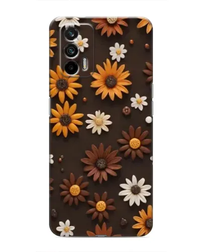 Чохол для Realme 7 Pro з картинкою «Візерунок з маленьких соняшників» Чохол для Realme 7 Pro з картинкою «Візерунок з маленьких соняшників»