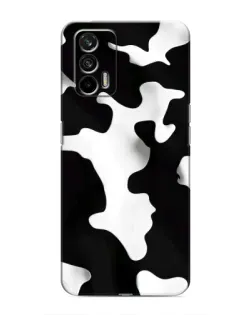 Чохол для Realme 7 Pro з картинкою «Чорно-біла пляма»
