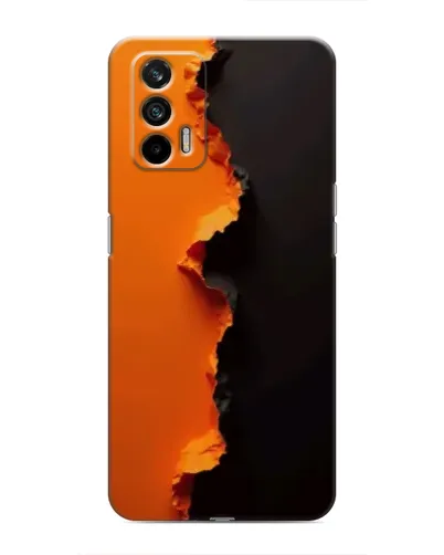 Чохол для Realme 7 Pro з картинкою «Помаранчевий розлом» Чохол для Realme 7 Pro з картинкою «Помаранчевий розлом»
