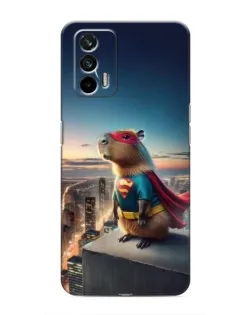 Чохол для Realme 7 Pro з картинкою «Капі-мен супергерой»