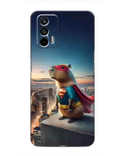 Чохол для Realme 7 Pro з картинкою «Капі-мен супергерой» Чохол для Realme 7 Pro з картинкою «Капі-мен супергерой»