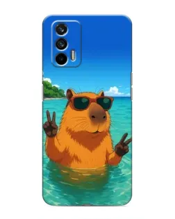 Чохол для Realme 7 Pro з картинкою «Морська капібара»