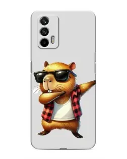 Чохол для Realme 7 Pro з картинкою «Капібара репер даб»