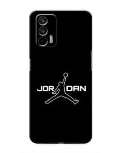 Чехол для Realme 7 с картинкой «Nike Pink Swirl»
