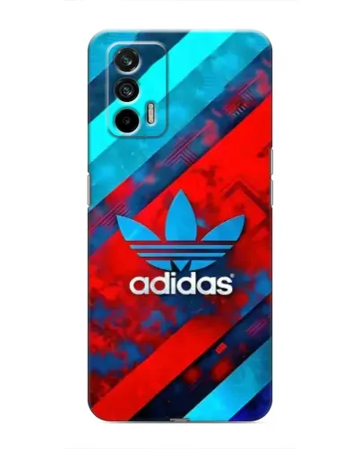 Чехол для Realme 7 с картинкой «Абстракция Adidas»