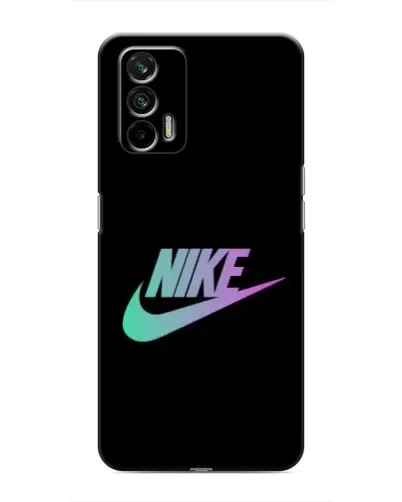Чехол для Realme 7 с картинкой «Nike — городская ночь»