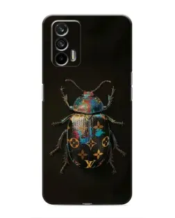Чехол для Realme 7 с картинкой «LV — мраморный принт»