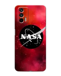 Чехол для Realme 7 с картинкой «NASA — красная туманность»