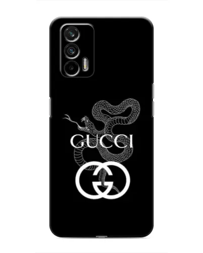 Чехол для Realme 7 с картинкой «Gucci — серебряная змея» Чехол для Realme 7 с картинкой «Gucci — серебряная змея»