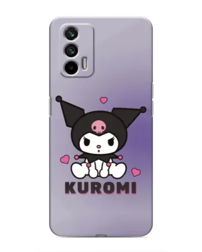 Чехол для Realme 7 с картинкой «Kuromi — фиолетовый арт» Чехол для Realme 7 с картинкой «Kuromi — фиолетовый арт»