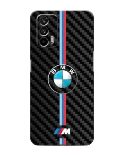 Чехол для Realme 7 с картинкой «Эмблема BMW и карбон» Чехол для Realme 7 с картинкой «Эмблема BMW и карбон»