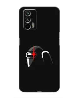 Чехол для Realme 7 с картинкой «Among Us шлем»