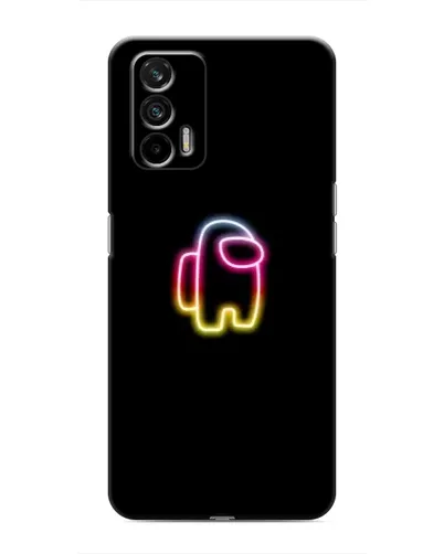 Чехол для Realme 7 с картинкой «Among Us градиент» Чехол для Realme 7 с картинкой «Among Us градиент»